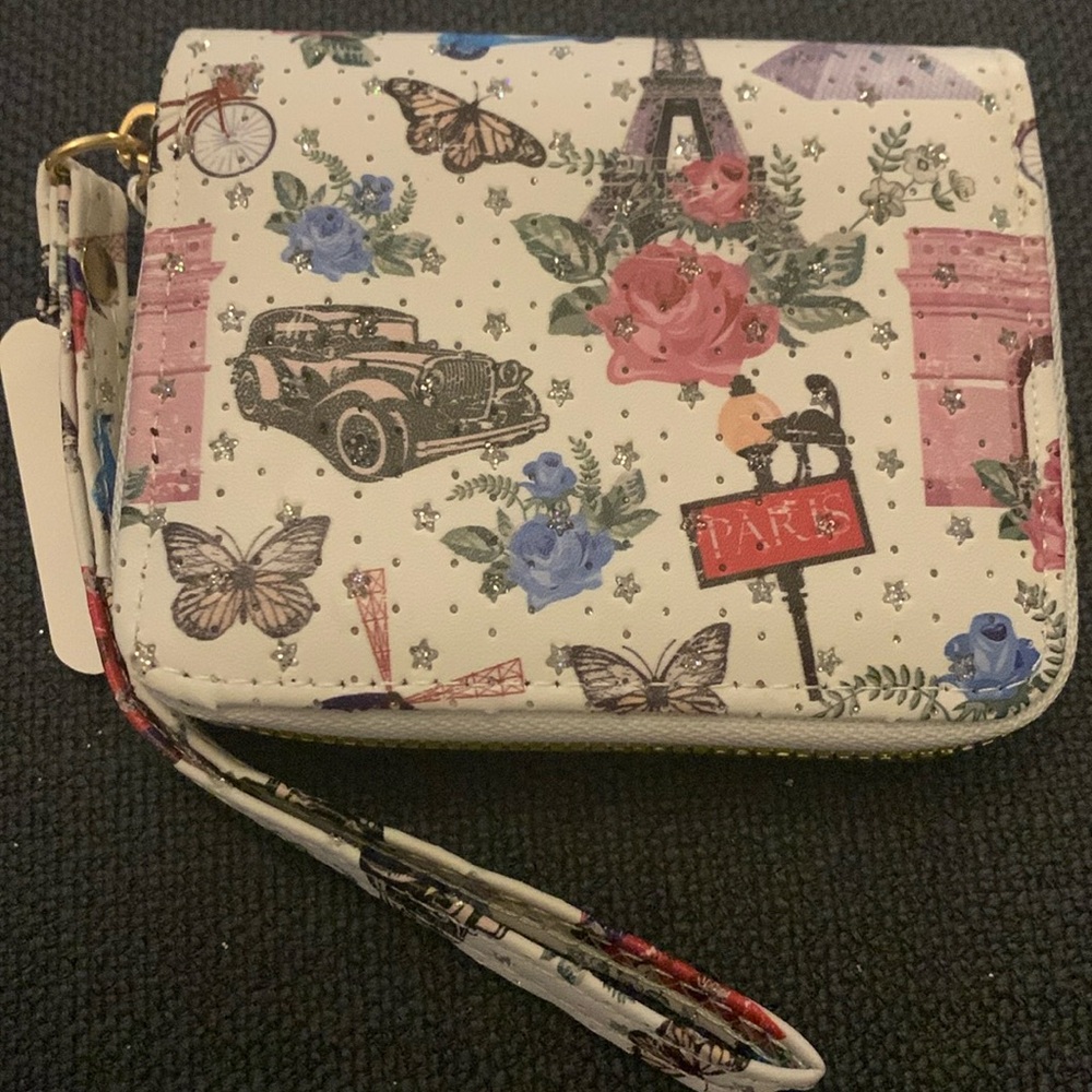 Paris Small Wristlet